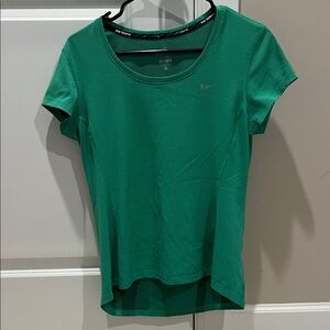 Nike Running Women's Emerald Green Short Sleeve Tee